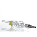 "Honeyvac" Nectar Collector Glass Smoking Water Pipe with Titanium Tip (ES-GB-568)